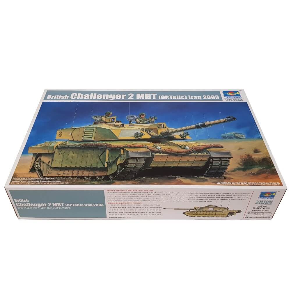 1:35 British Challenger 2 MBT Op.Telic Iraq 2003 - TRUMPETER