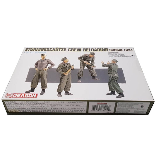1:35 Sturmgeschütze Crew Reloading - Russia 1941 - DRAGON