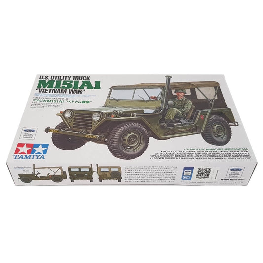 1:35 US Army Utility Truck M151A1 Vietnam War - TAMIYA