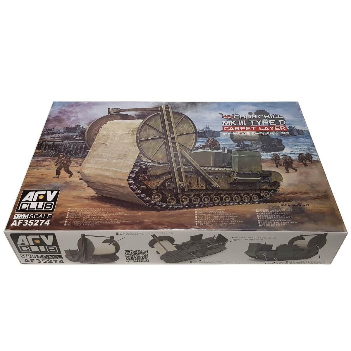 1:35 Churchill Mk. III Type D - Carpet Layer - AFV CLUB