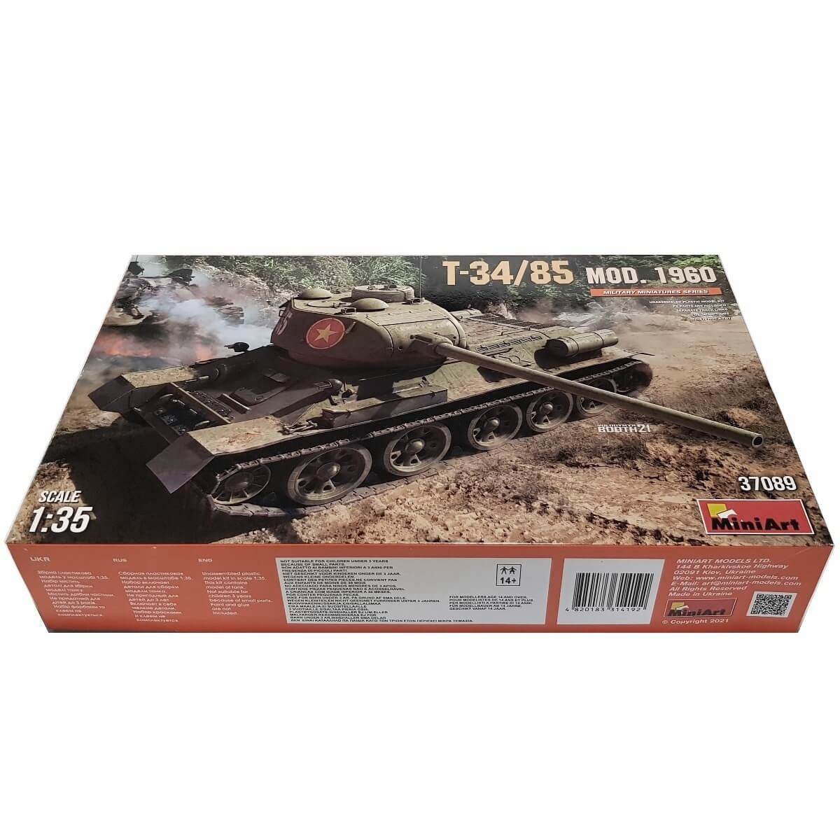 1:35 T-34/85 Mod. 1960 - MINIART