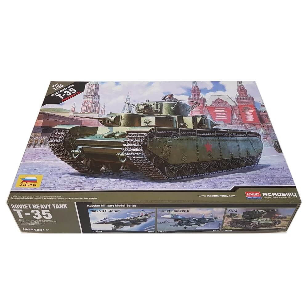 1:35 Soviet T-35 Heavy Tank - ACADEMY