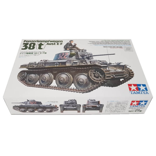 1:35 German Light Tank Panzerkampfwagen 38(t) Ausf. E/F - TAMIYA