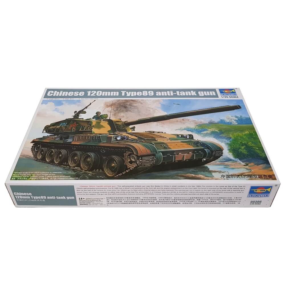 1:35 Chinese 120mm Type 89 Anti-tank gun - TRUMPETER