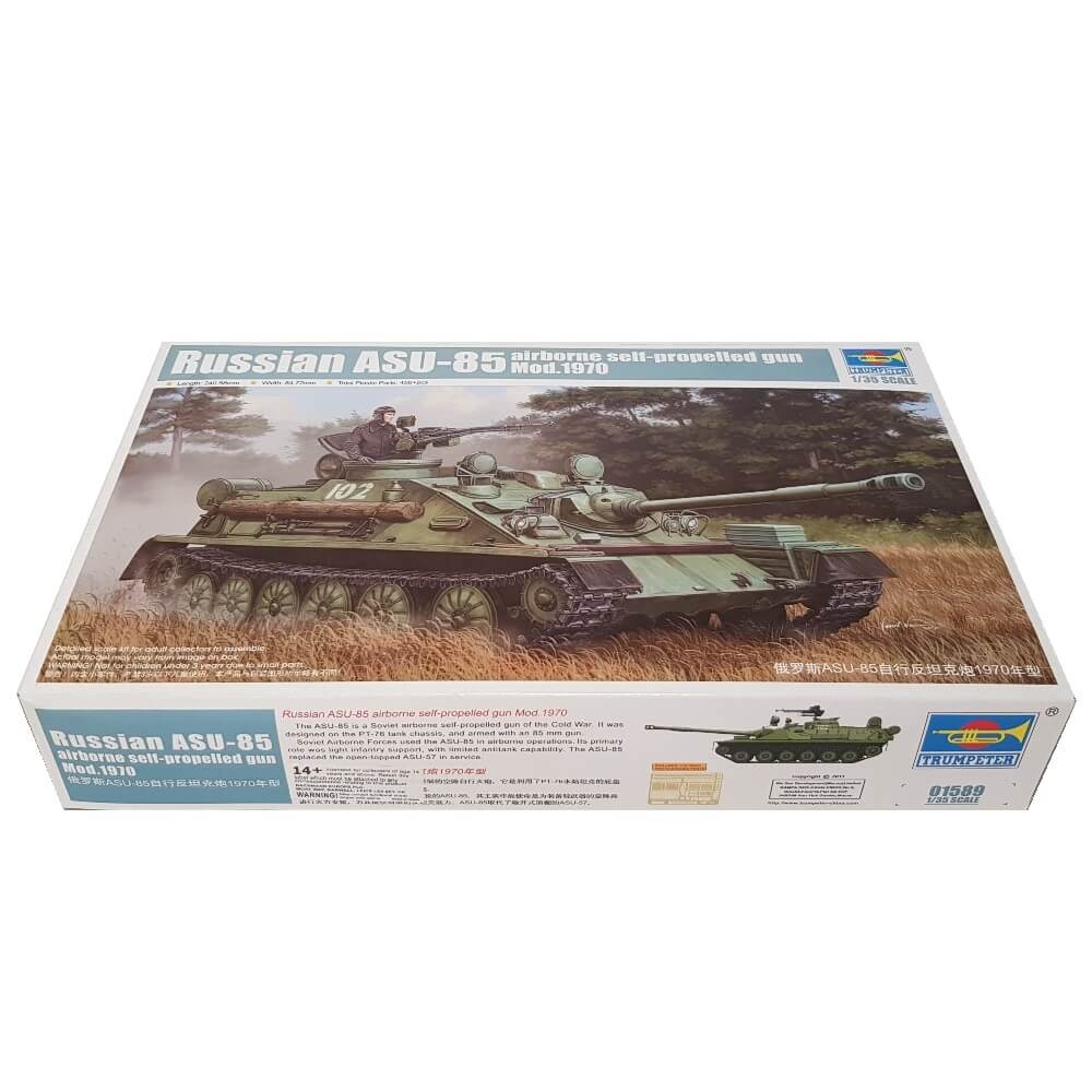 1:35 Russian ASU-85 Airborne Self-propelled Gun Mod. 1970 - TRUMPETER