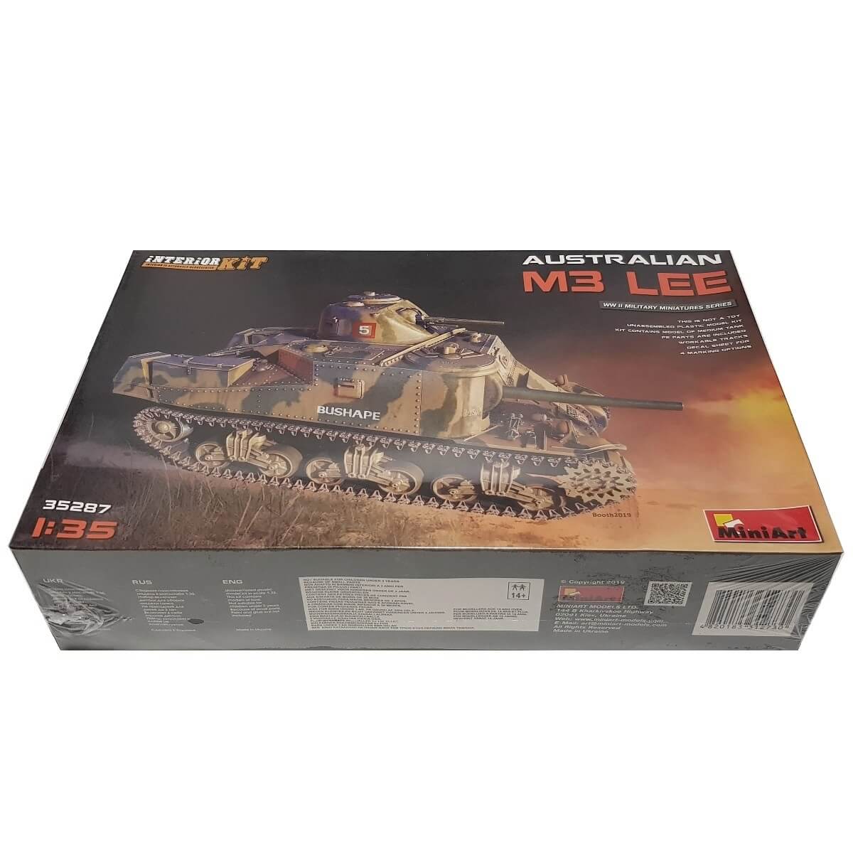 1:35 Australian M3 Lee - Interior Kit - MINIART