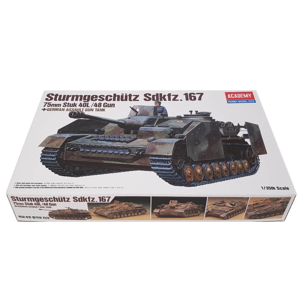 1:35 German Sturmgeschutz Sd.Kfz. 167 75mm Stuk 40L/48 Gun - ACADEMY