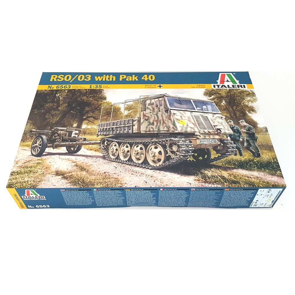 1:35 German RSO/03 with PAK 40 Gun - ITALERI