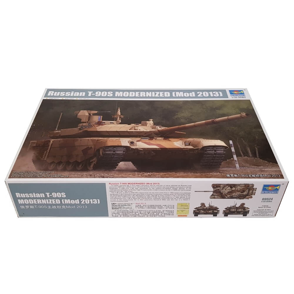 1:35 Russian T-90S MODERNIZED Mod 2013 - TRUMPETER