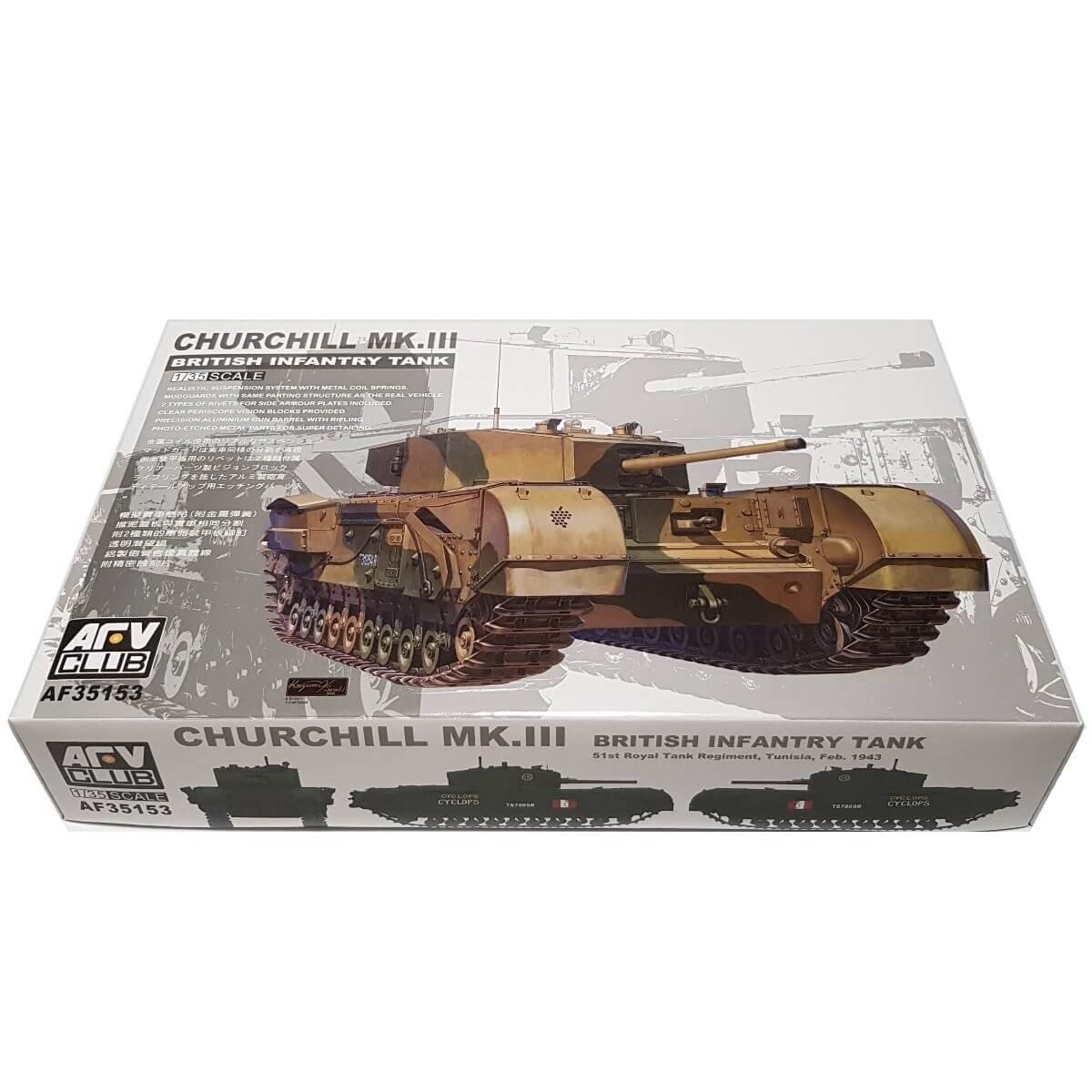 1:35 Churchill Mk. III British Infantry Tank - AFV CLUB