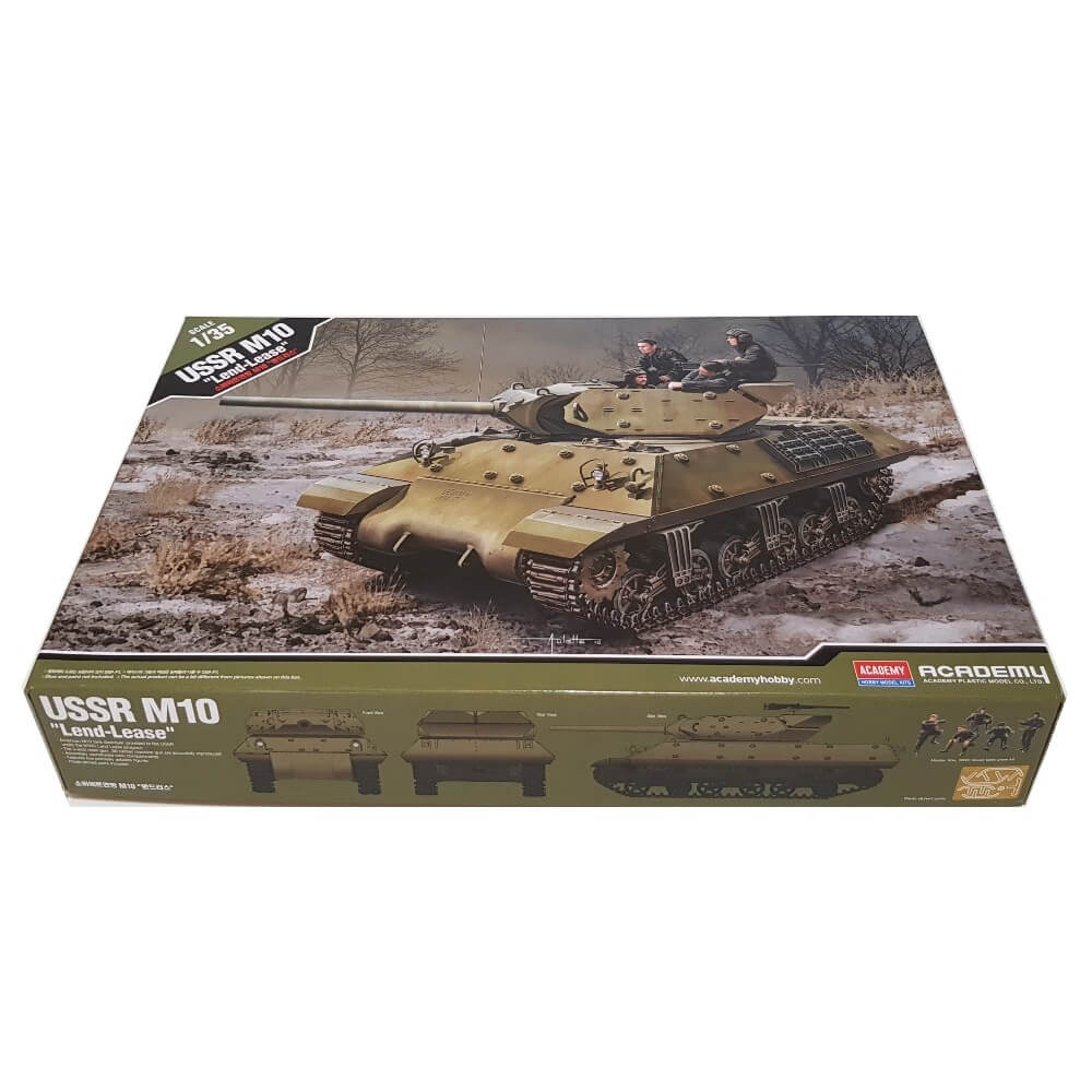 1:35 USSR M10 Lend-Lease with 5 figures - ACADEMY