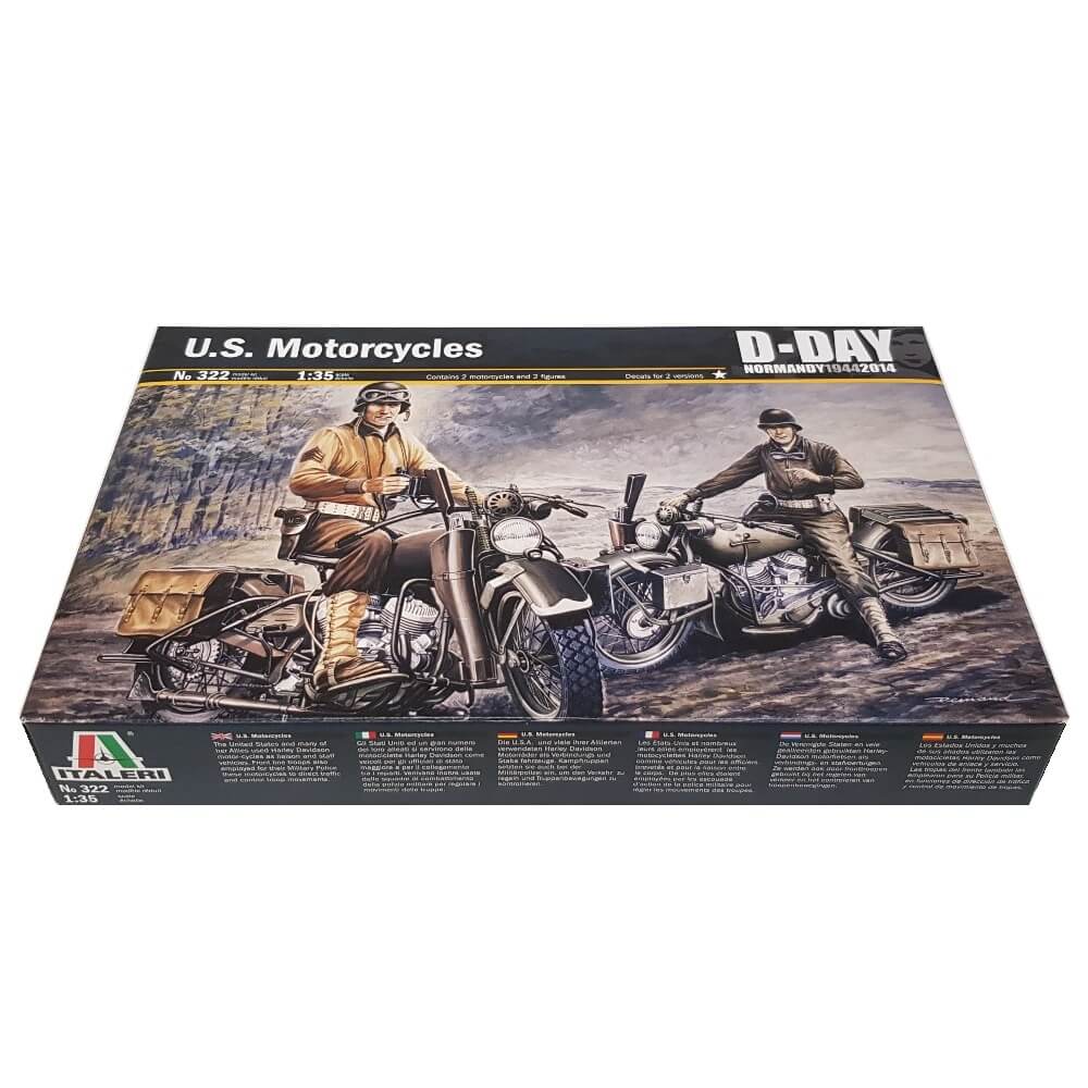 1:35 US Motorcycles - ITALERI