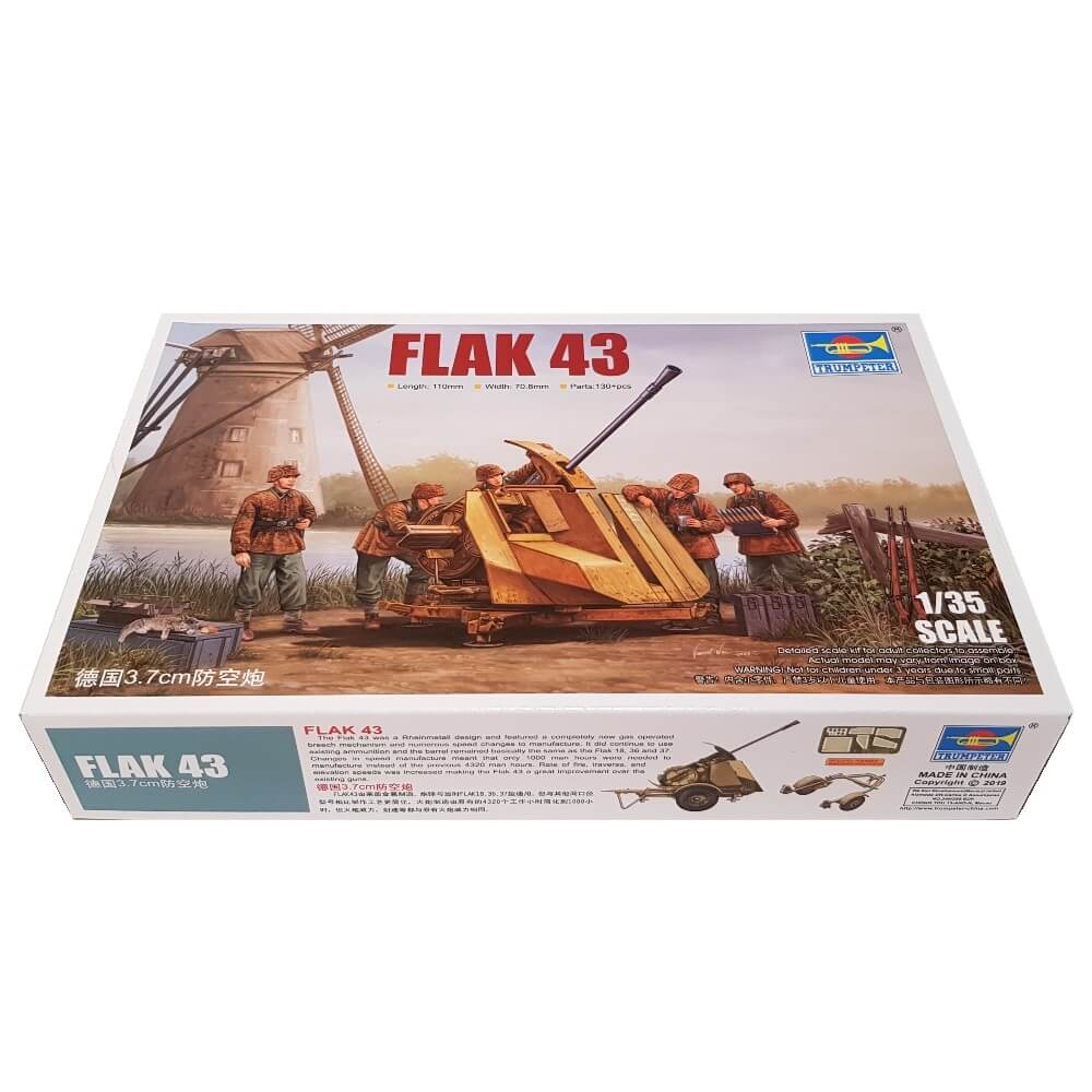 1:35 German FLAK 43 - TRUMPETER