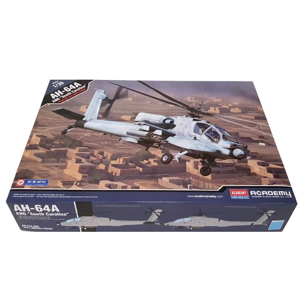 1:35 AH-64A ANG Helicopter South Carolina - ACADEMY