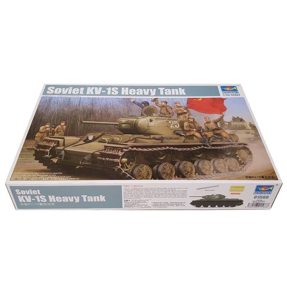 1:35 Soviet KV-1S Heavy Tank - TRUMPETER