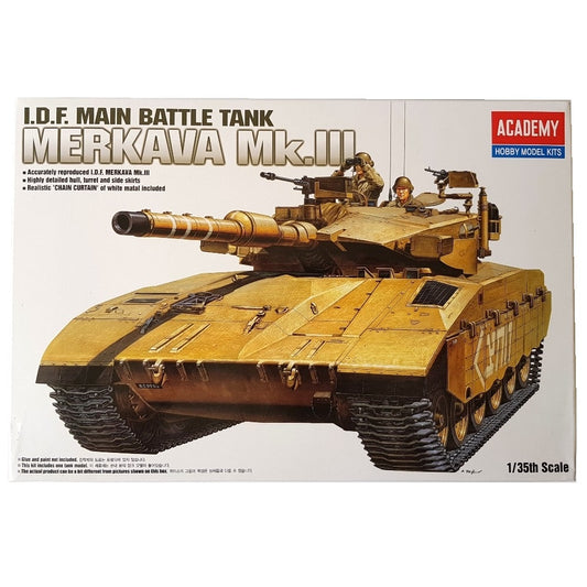 1:35 IDF MERKAVA Mk III Main Battle Tank - ACADEMY