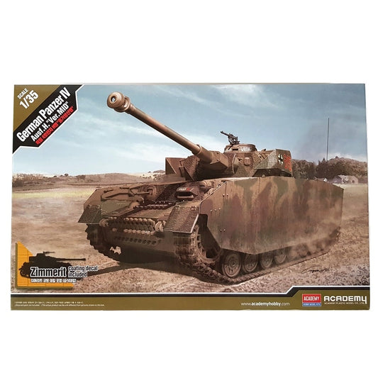 1:35 German PANZER IV Ausf.H MID Version Tank - ACADEMY