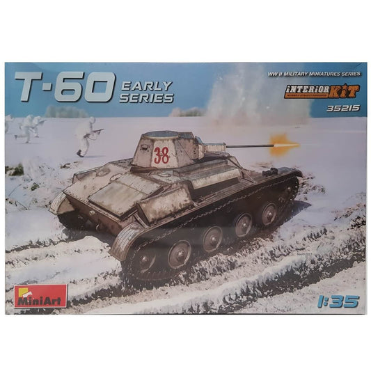 1:35 Soviet Light Tank T-60 Early Series Interior Kit - MINIART