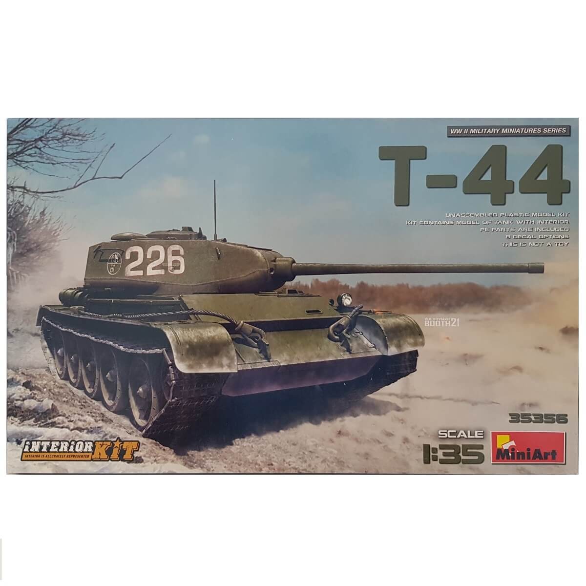 1:35 T-44 Interior Kit - MINIART