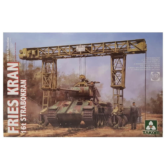 1:35 FRIES KRAN 16t Strabokran 1943/44 Production - TAKOM
