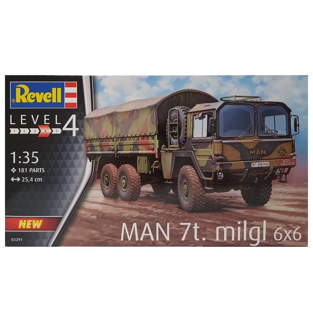1:35 MAN 7t Milgl 6x6 truck - REVELL