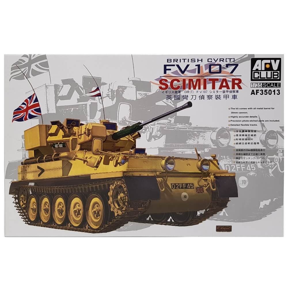 1:35 British CVR(T) FV107 Scimitar - AFV CLUB