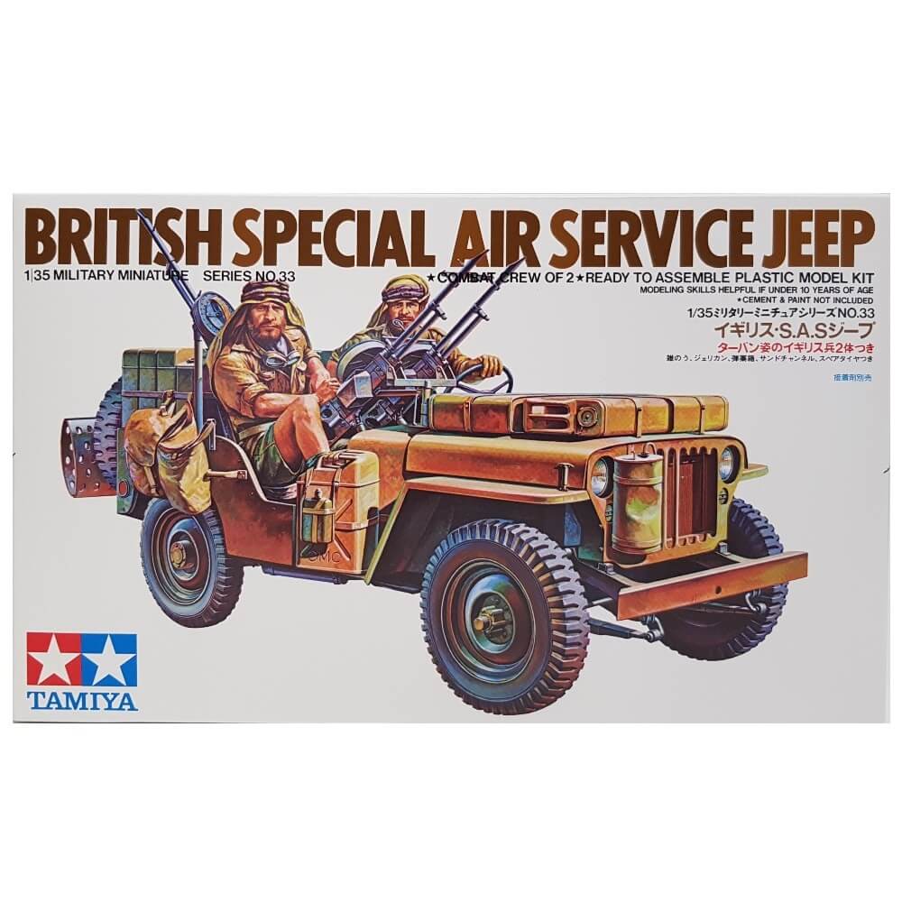 1:35 British Special Air Service Jeep - TAMIYA