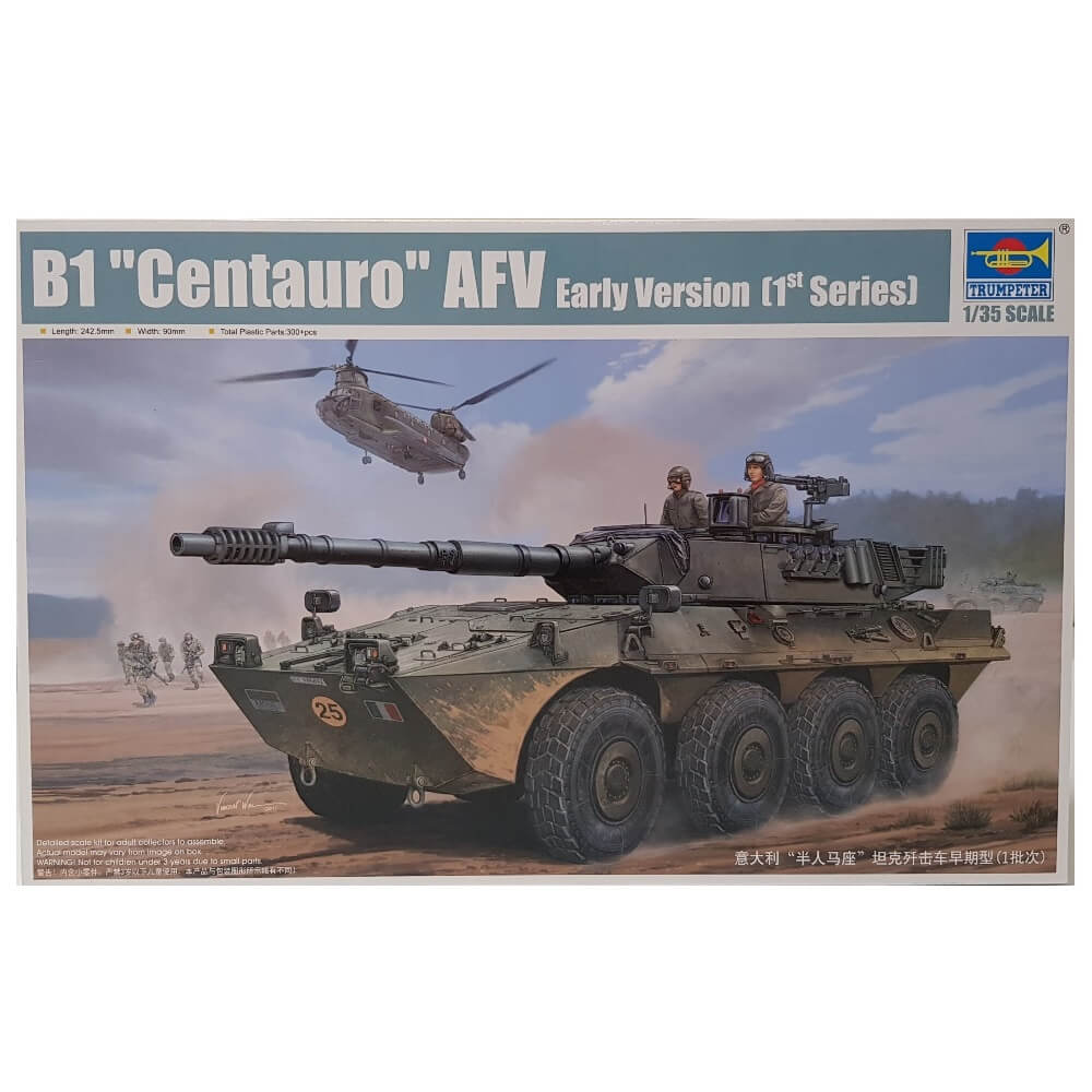 1:35 Italian B1 CENTAURO AFV Early Version 1st Series - TRUMPETER