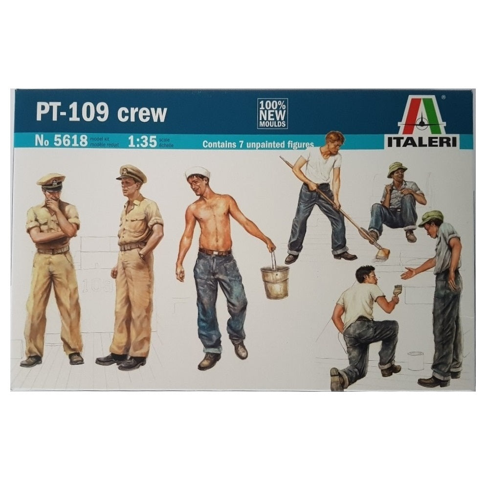 1:35 US Navy PT-109 Boat Crew - ITALERI