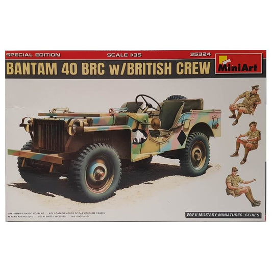 1:35 British BANTAM 40 BRC with Crew Special Edition - MINIART