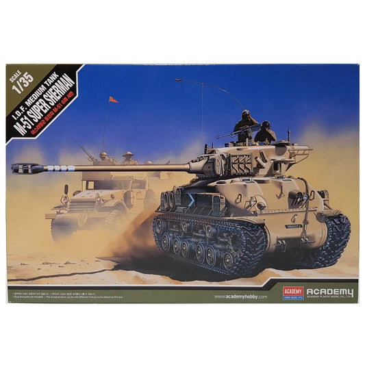 1:35 IDF Medium Tank M-51 Super Sherman - ACADEMY