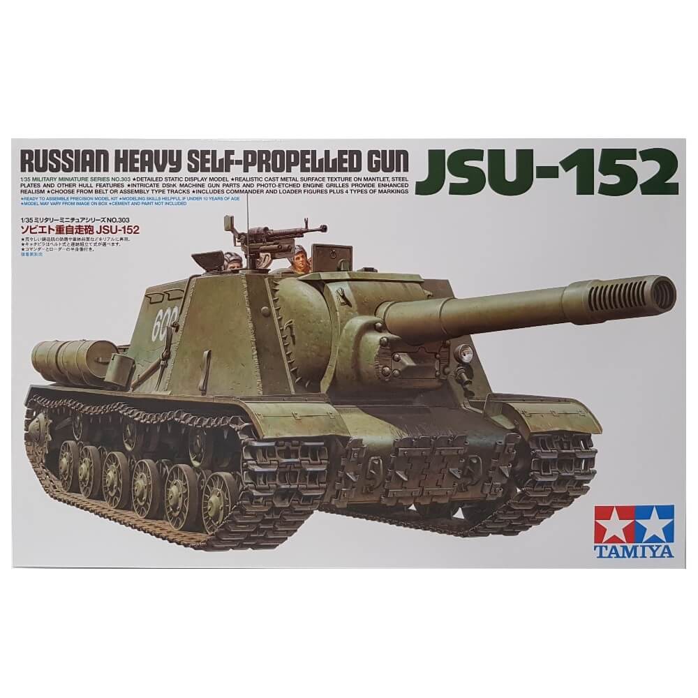 1:35 Russian Heavy Self-Propelled Gun JSU-152 - TAMIYA