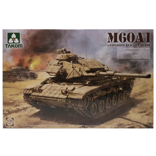 1:35 M60A1 with Explosive Reactive Armor - TAKOM