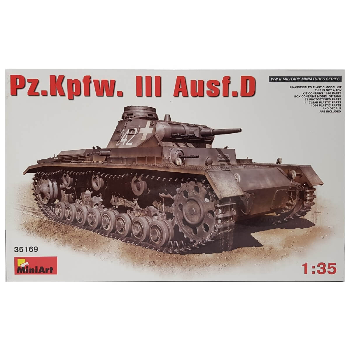 1:35 Pz.Kpfw. III Ausf. D - MINIART