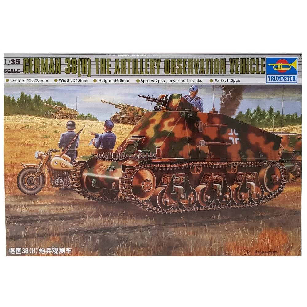 1:35 German 38(H) Artillery Observation Vehicle - TRUMPETER