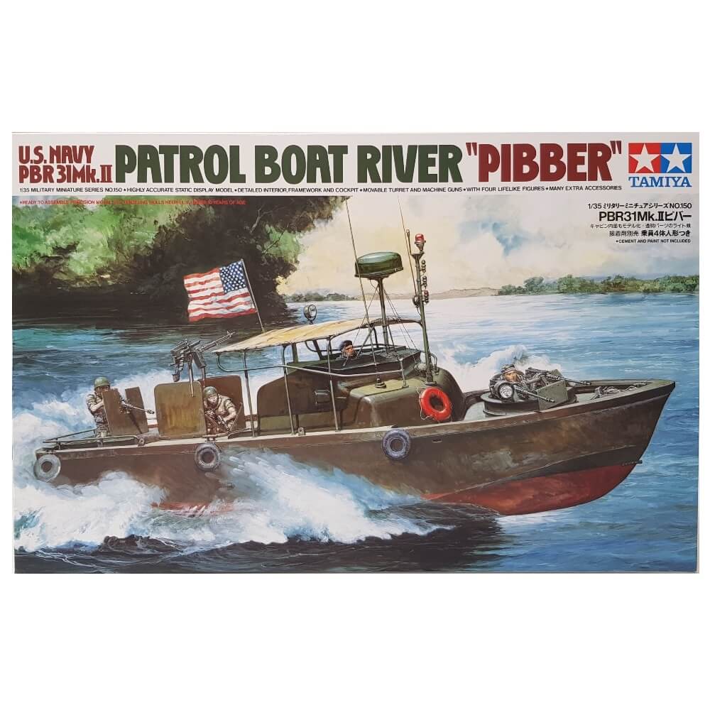 1:35 US Navy PBR 31 Mk. II Patrol Boat River PIBBER - TAMIYA