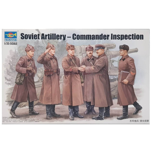 1:35 Soviet Artillery - Commander Inspection - TRUMPETER