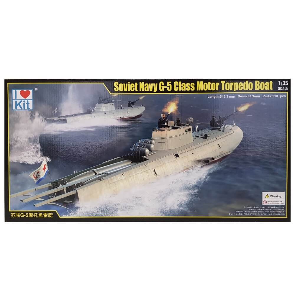 1:35 Soviet Navy G-5 Class Motor Torpedo Boat - I LOVE KIT