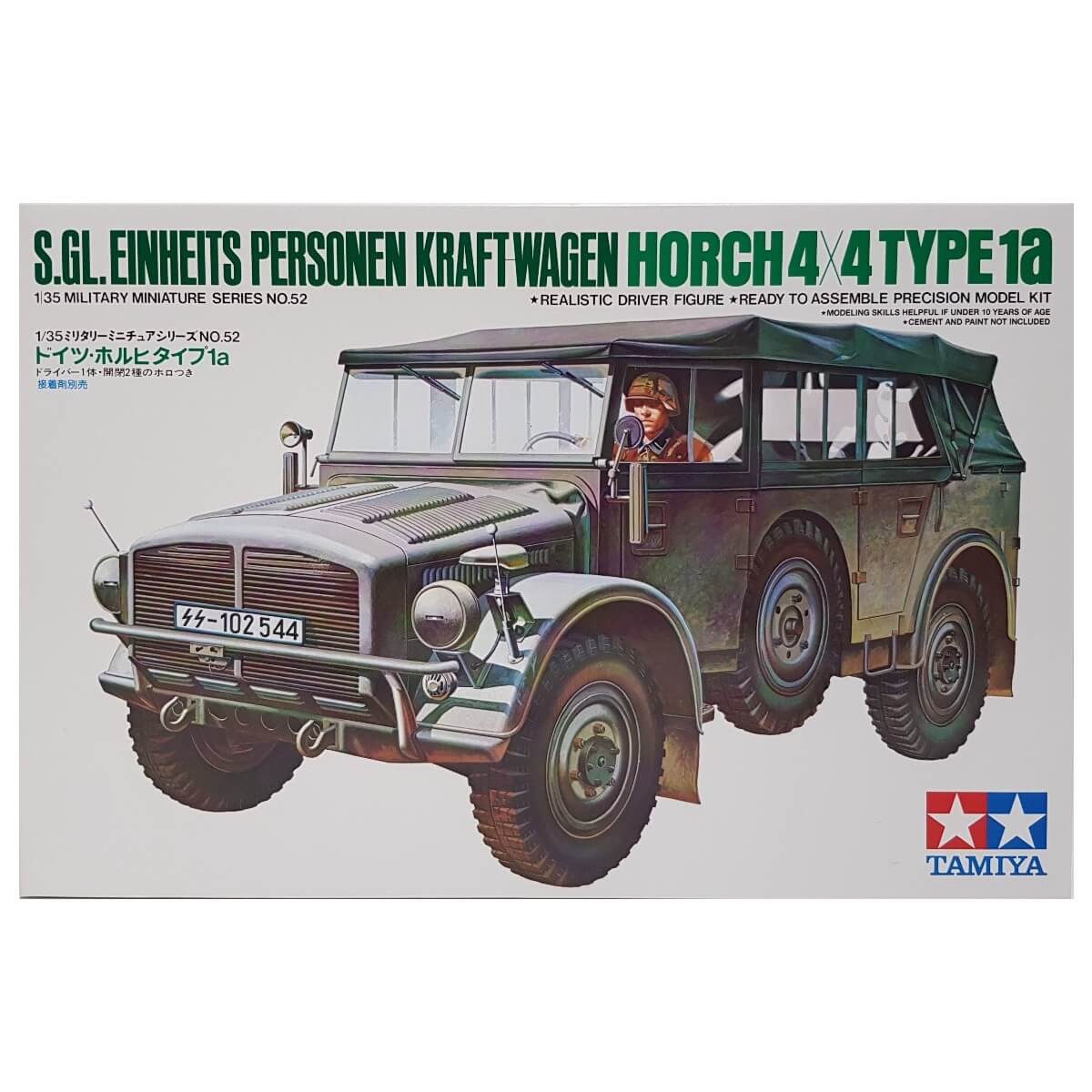 1:35 S GL Einheits Personen Kraftwagen Horch 4x4 Type 1a - TAMIYA