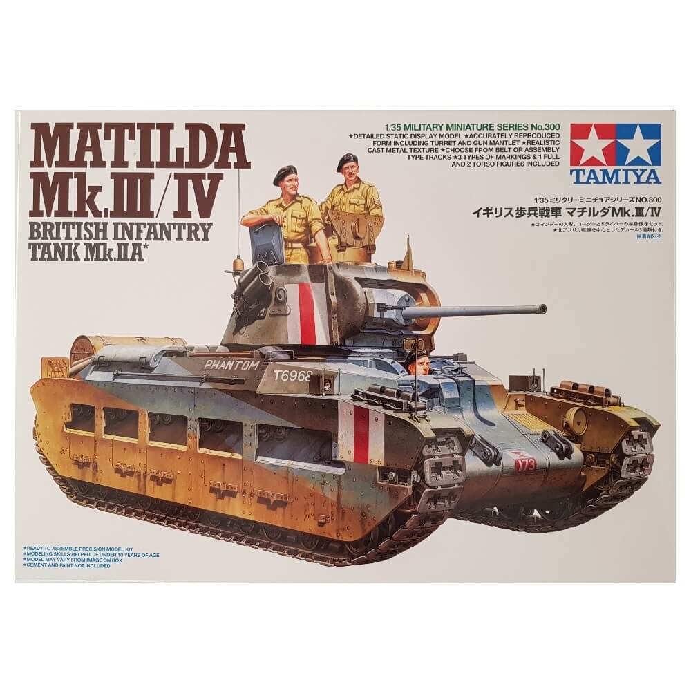 1:35 British Infantry Tank Mk.II A* MATILDA Mk.III/IV - TAMIYA