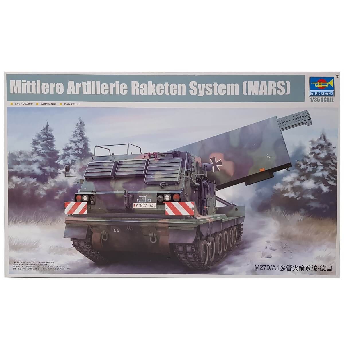 1:35 Mittlere Artillerie Raketen System MARS - TRUMPETER