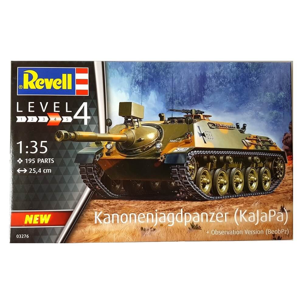 1:35 German KANONEN-JAGDPANZER (KaJaPa) Tank destroyer - REVELL