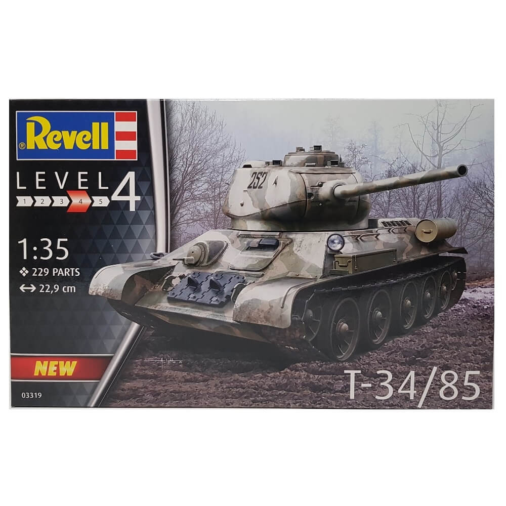 1:35 Soviet T-34/85 - REVELL