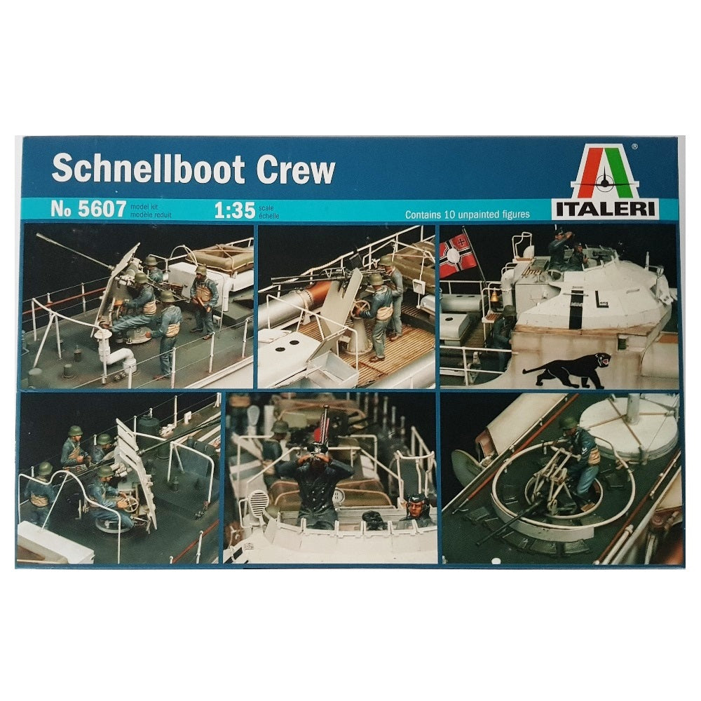 1:35 German Navy SCHNELLBOOT Crew - ITALERI