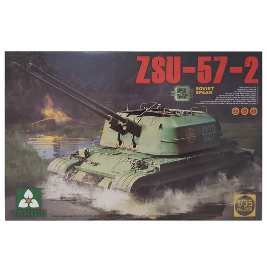 1:35 Soviet ZSU-57-2 SPAAG - TAKOM