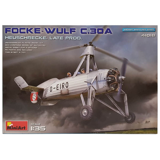 1:35 Focke-Wulf FW C.30A HEUSCHRECKE Late Prod - MINIART