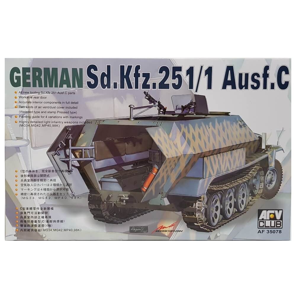 1:35 German Sd.Kfz. 251/1 Ausf. C - AFV CLUB