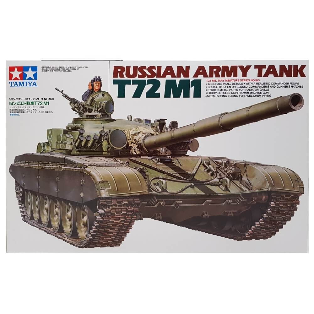 1:35 Russian Army Tank T-72M1 - TAMIYA