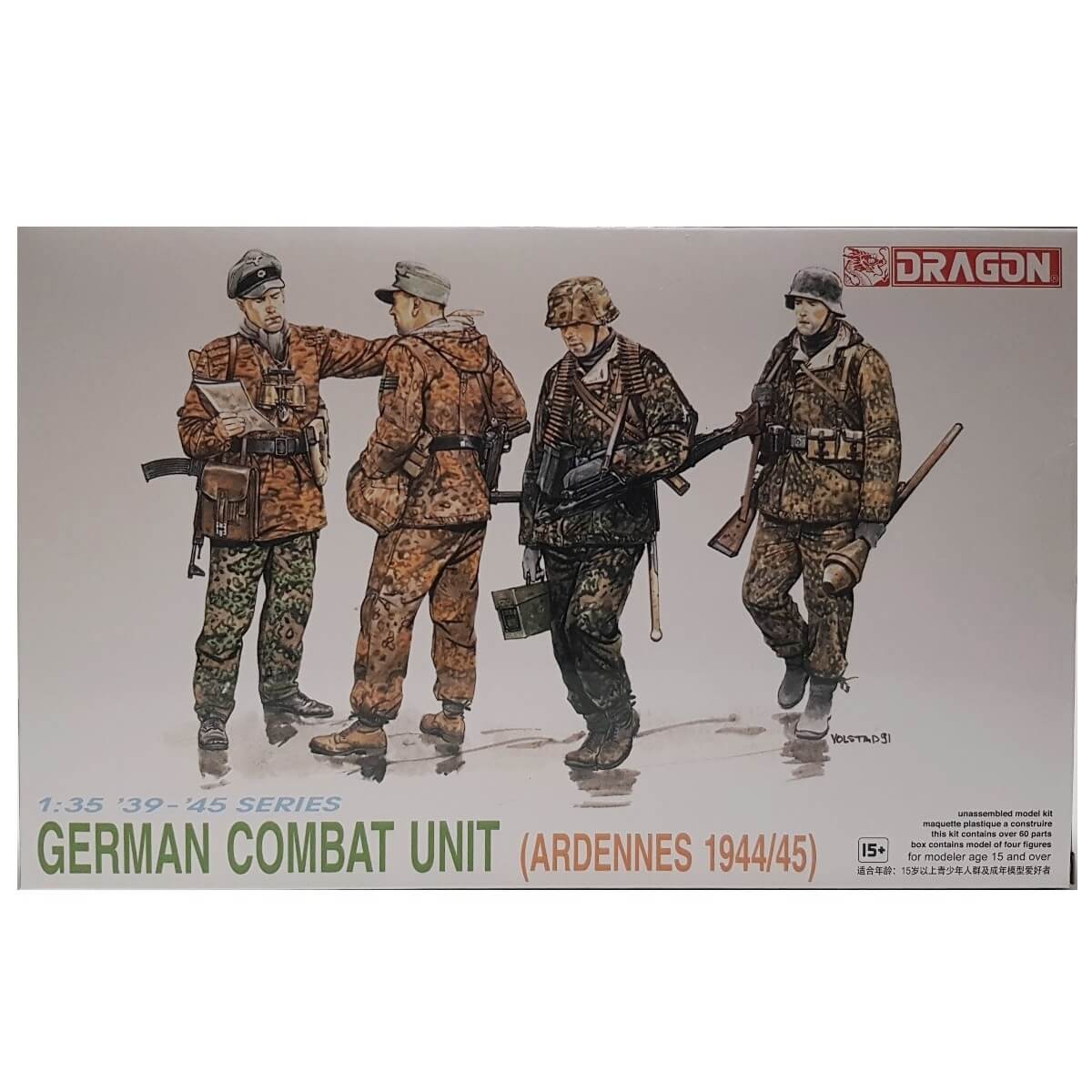 1:35 German Combat Unit - Ardennes 1944/45 - DRAGON