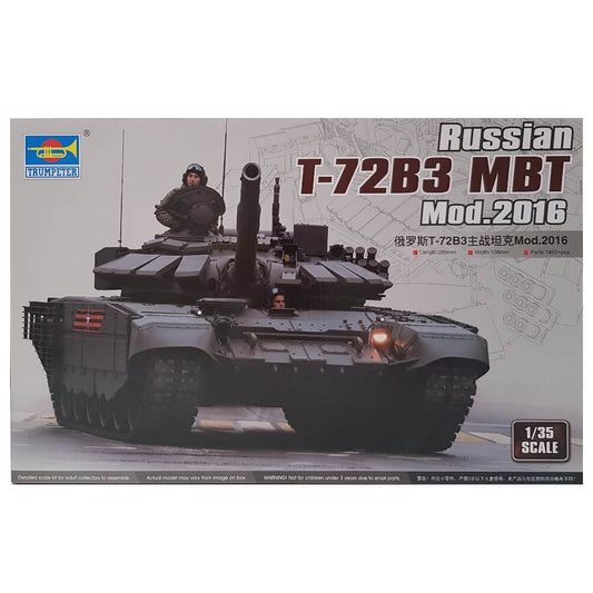1:35 Russian T-72B3 MBT Mod 2016 - TRUMPETER